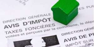 Feuille d'impôt de la taxe foncière