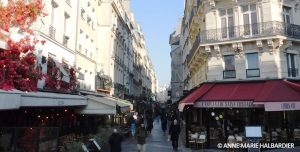 rue Montorgueil Paris 1er et 2 e arrondissement.